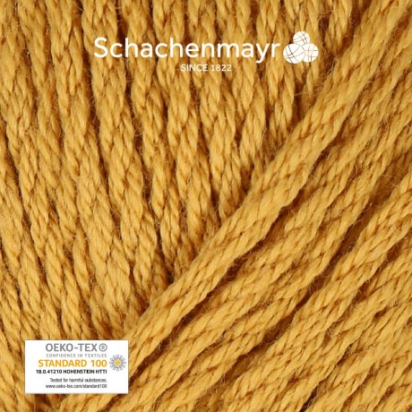 Novelo de linha Punto cor 22 Amarelo Mostarda 50gr Novelo de linha Punto cor 22 Amarelo Mostarda 50gr